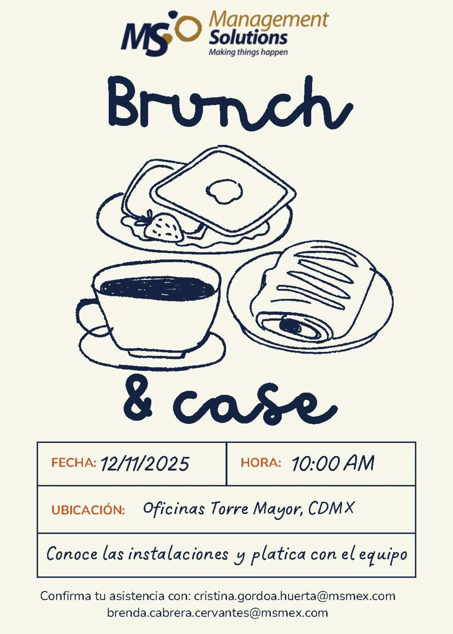 Brunch & Case con Management Solutions