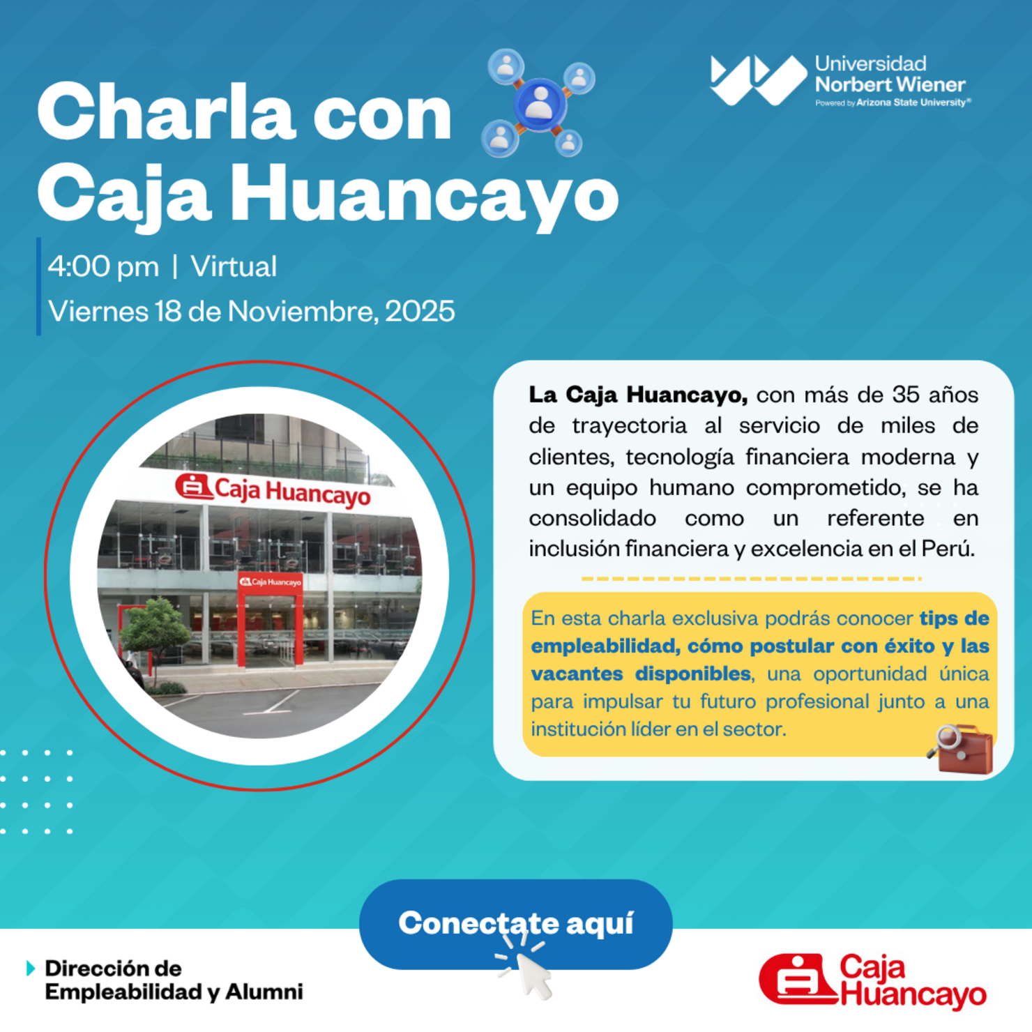 Charla con Caja Huancayo