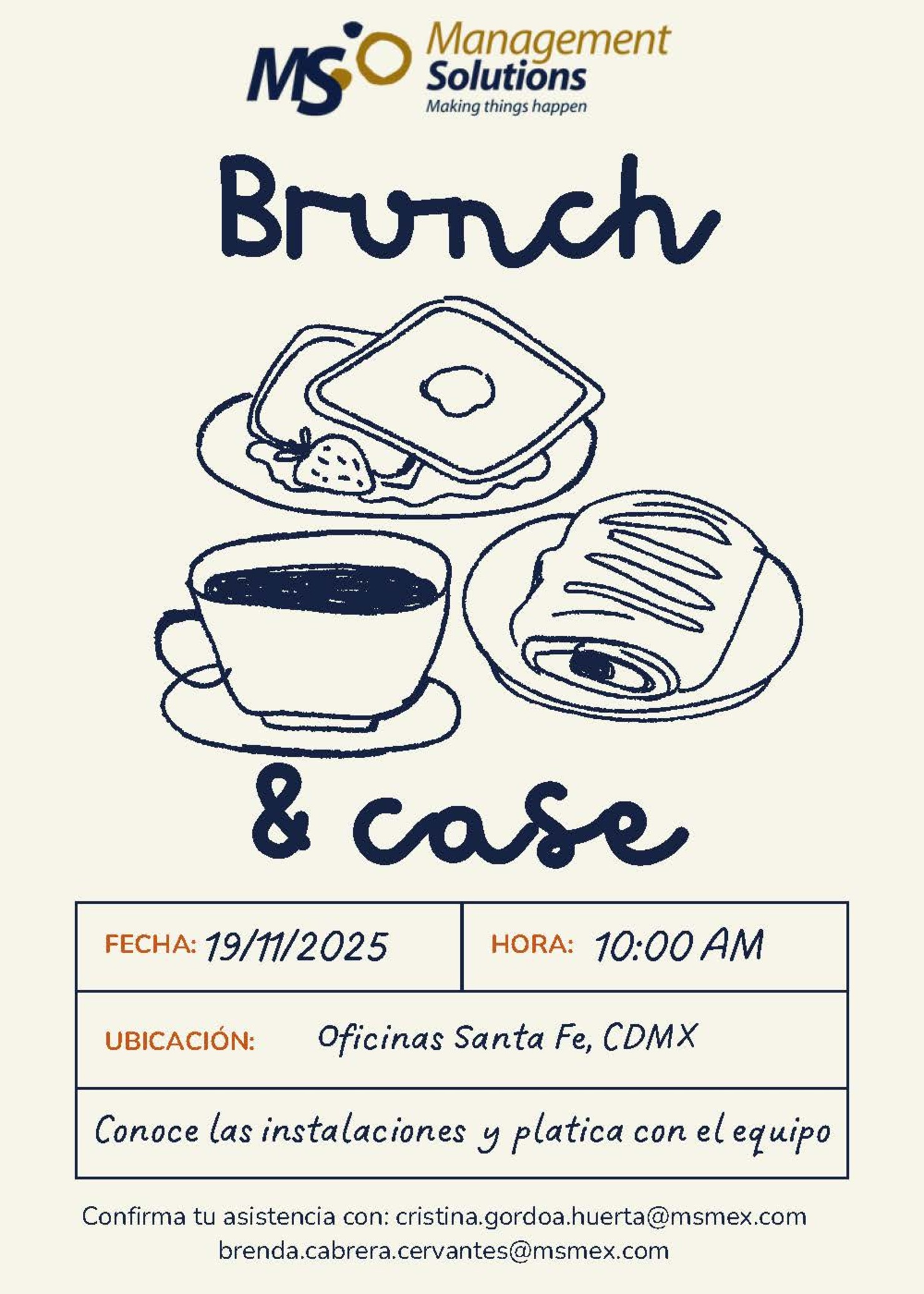 Brunch & Case con Management Solutions