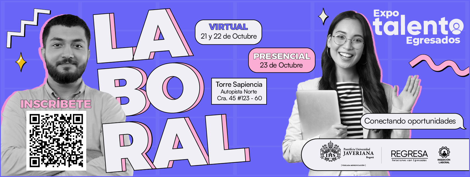 BOGOTÁ | Invitación para Egresados/as a la feria laboral Expotalento