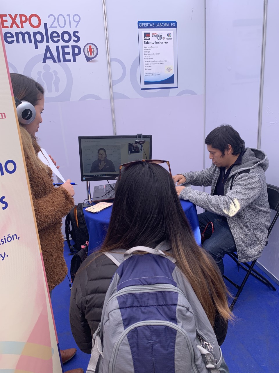 Expo empleos Aiep Santiago 2019