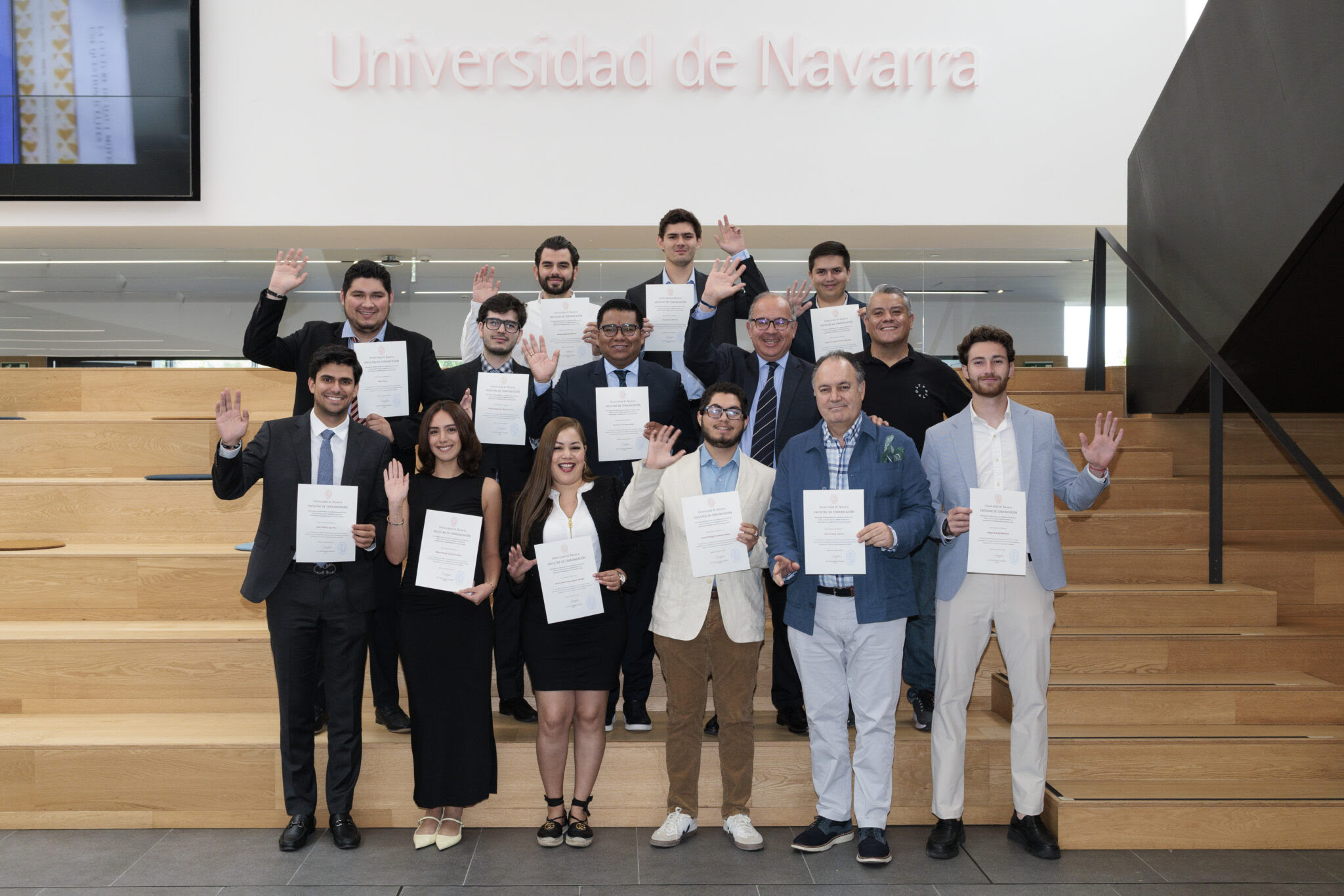 Estudiantes de la Panamericana fortalecen su formación internacional en comunicación política en la Universidad de Navarra