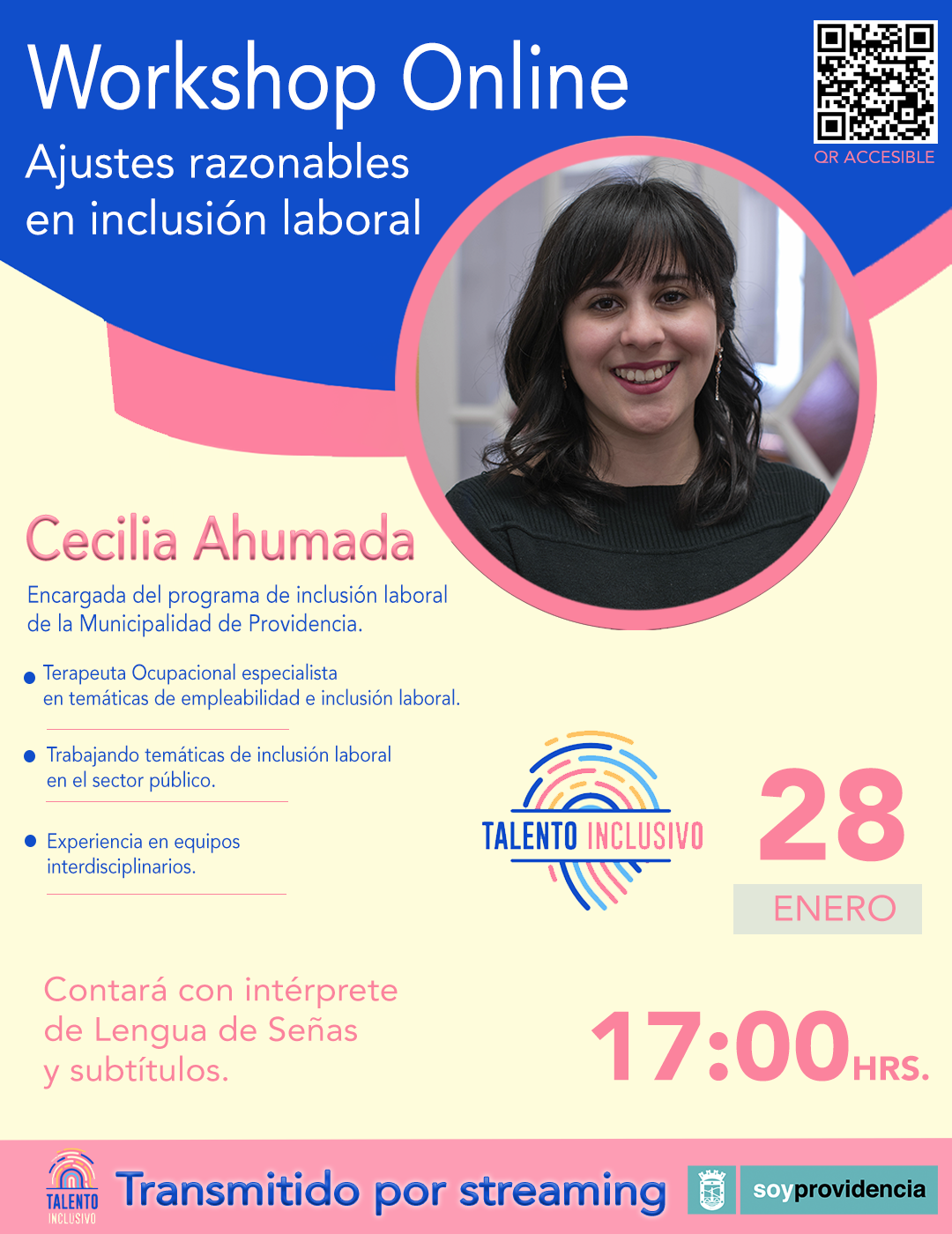 Workshop: "Ajustes razonables en inclusión laboral"