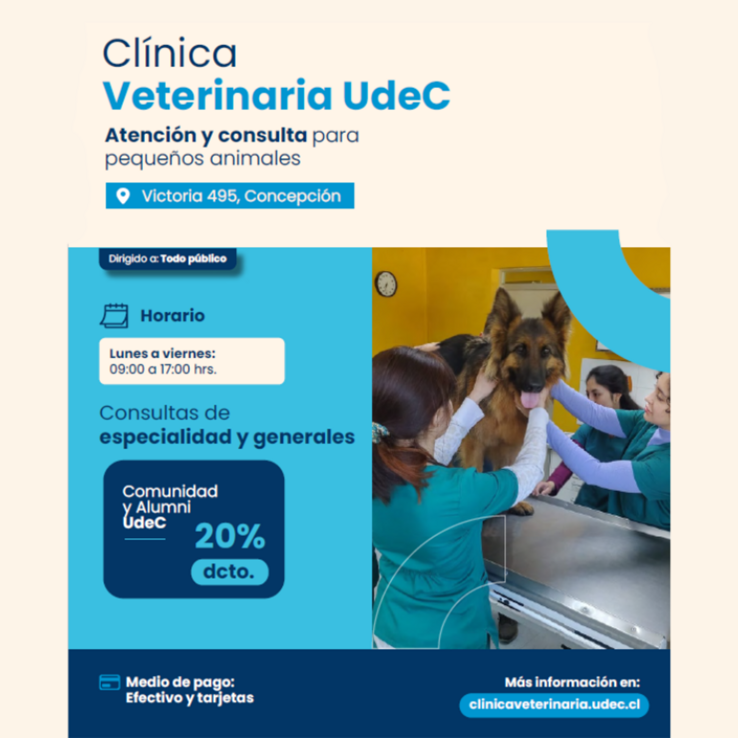 Clínica Veterinaria de la Facultad de Ciencias Veterinarias