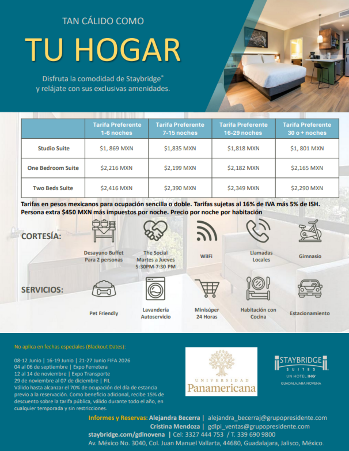 Hotel STAYBRIDGE NOVENA GUADALAJARA