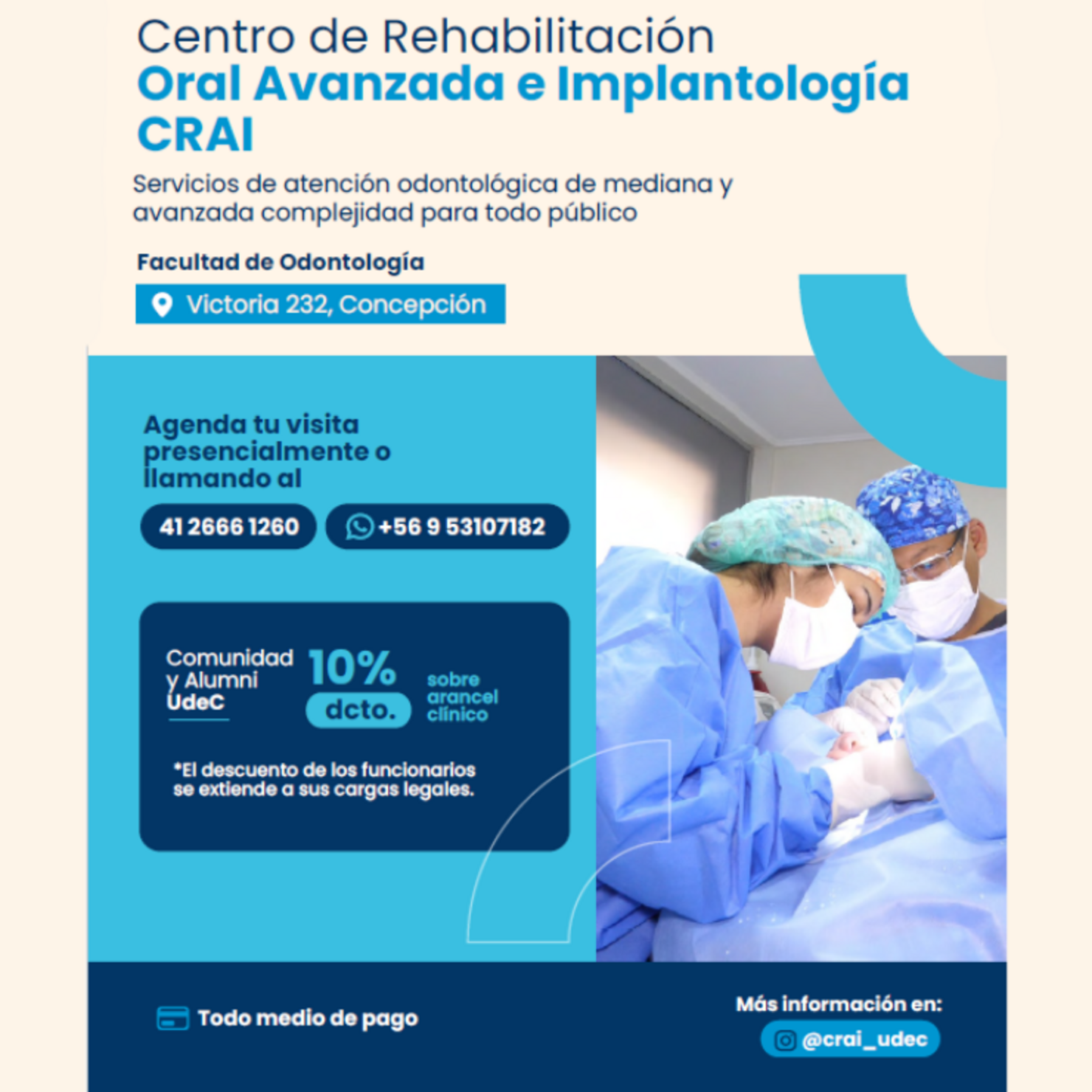 Centro de Rehabilitación Avanzada en Implantología (CRAI)