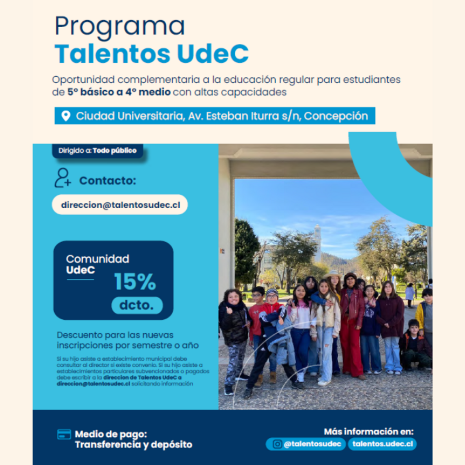 Programa Talentos UdeC