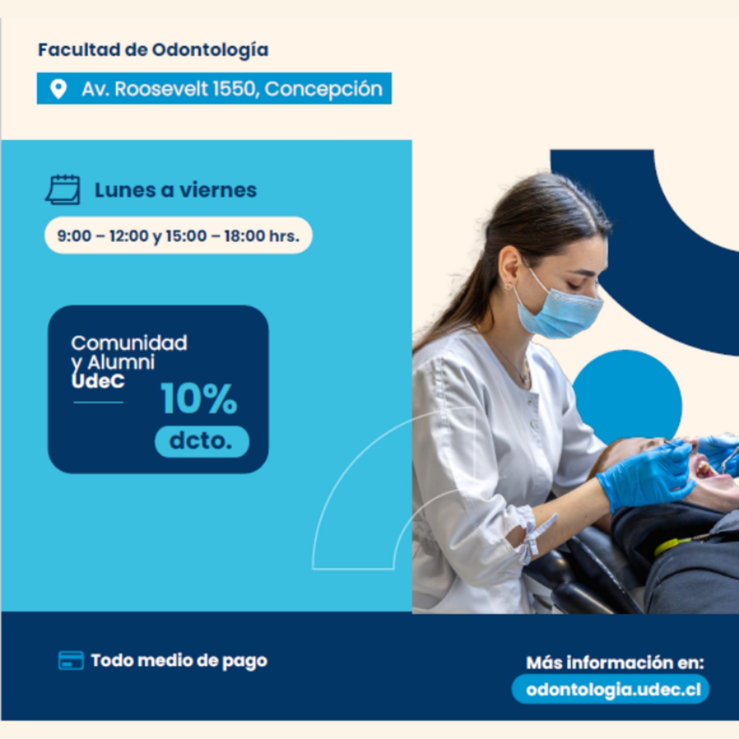Facultad de odontología - Atención odontológica