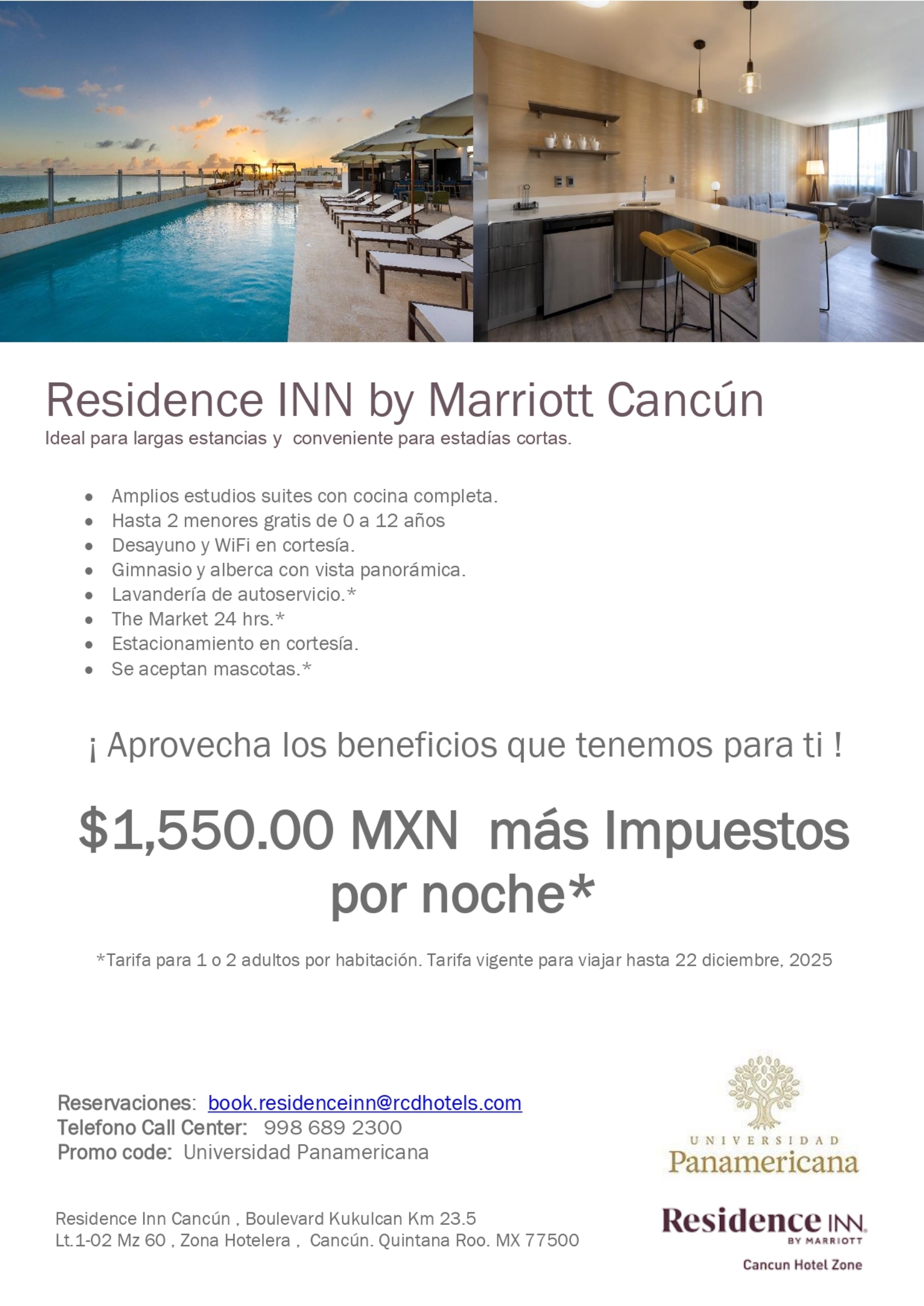 Residence Inn Marriot Cancún