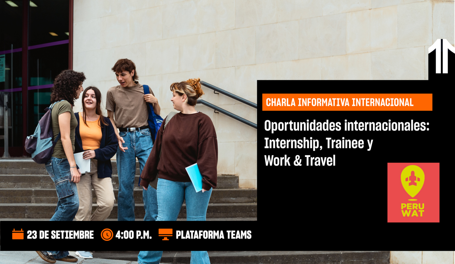 ¡Viaja, trabaja y crece! Experiencias internacionales con PERUWAT