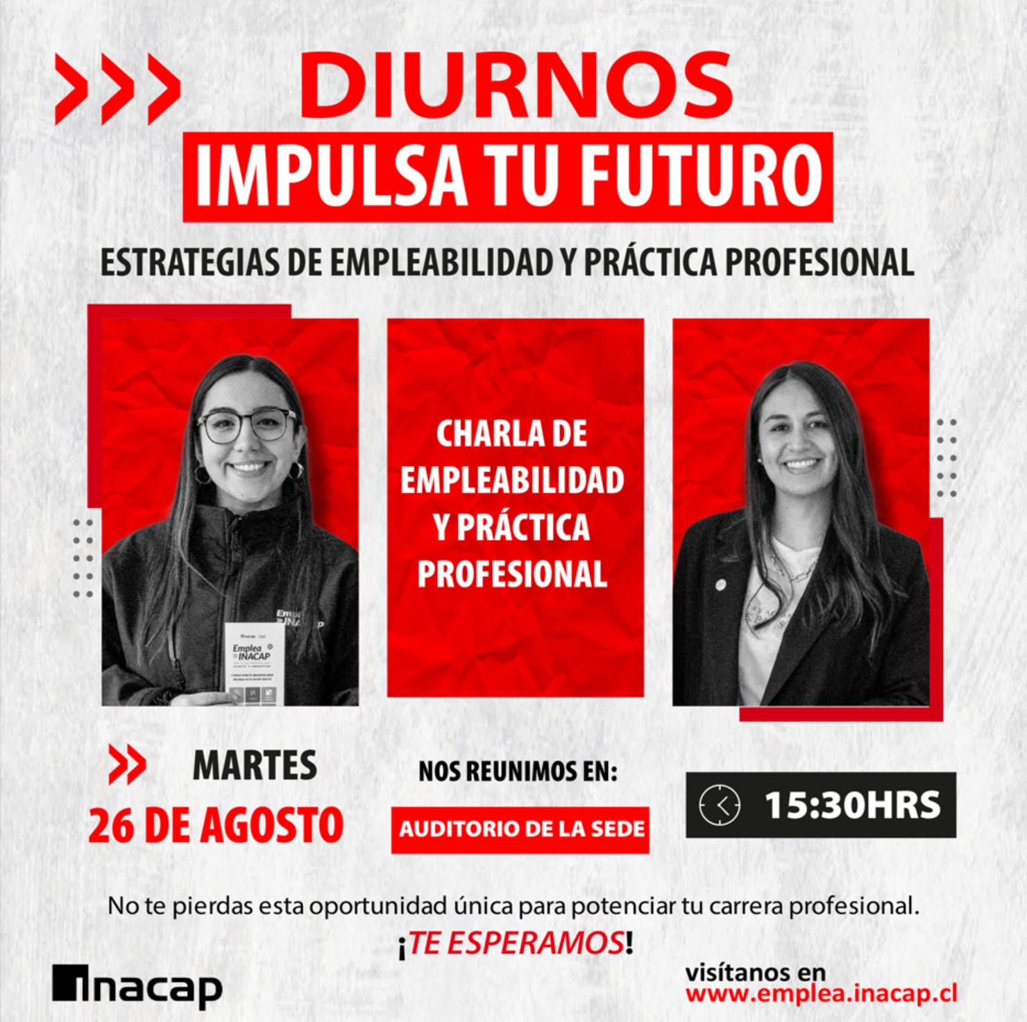 Charla de Empleabilidad y Práctica Profesional (Diurna)