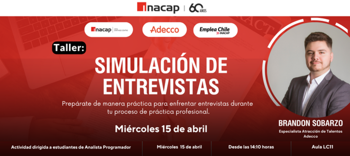 Impulsa tu Perfil Profesional: Simulación de Entrevistas Laborales 💼✨