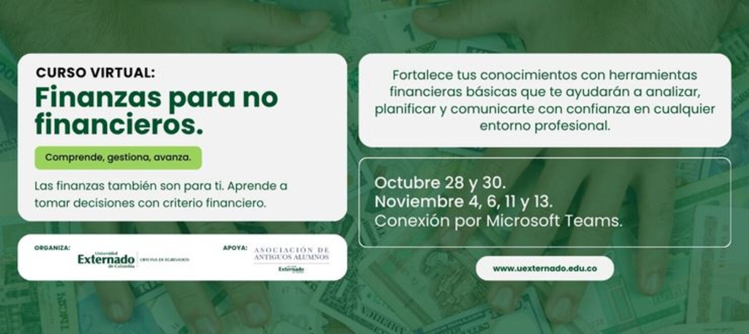 Curso virtual: Finanzas para no financieros.