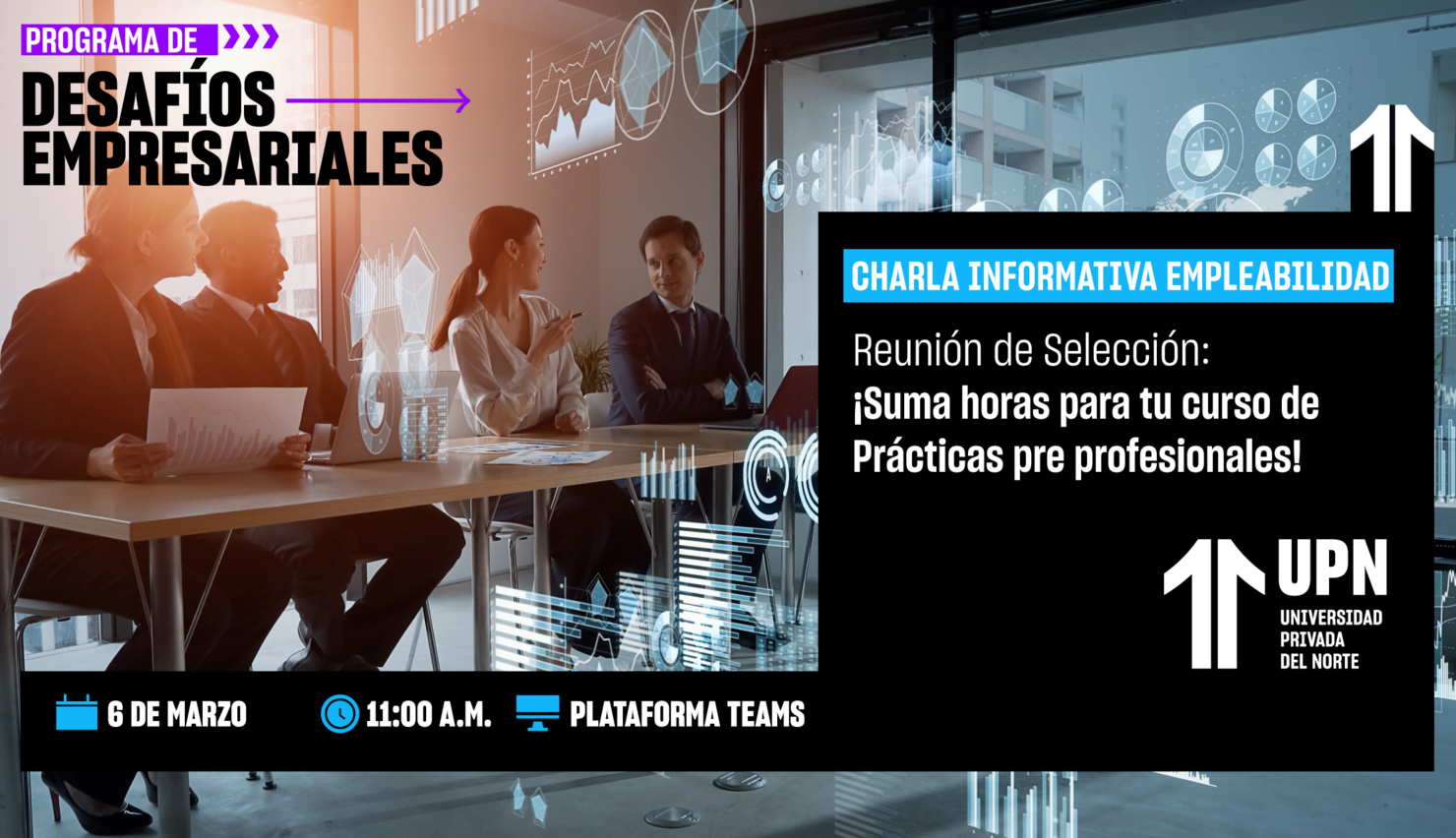 Reunión de Selección: ¡Suma horas para tu curso de Prácticas pre profesionales!