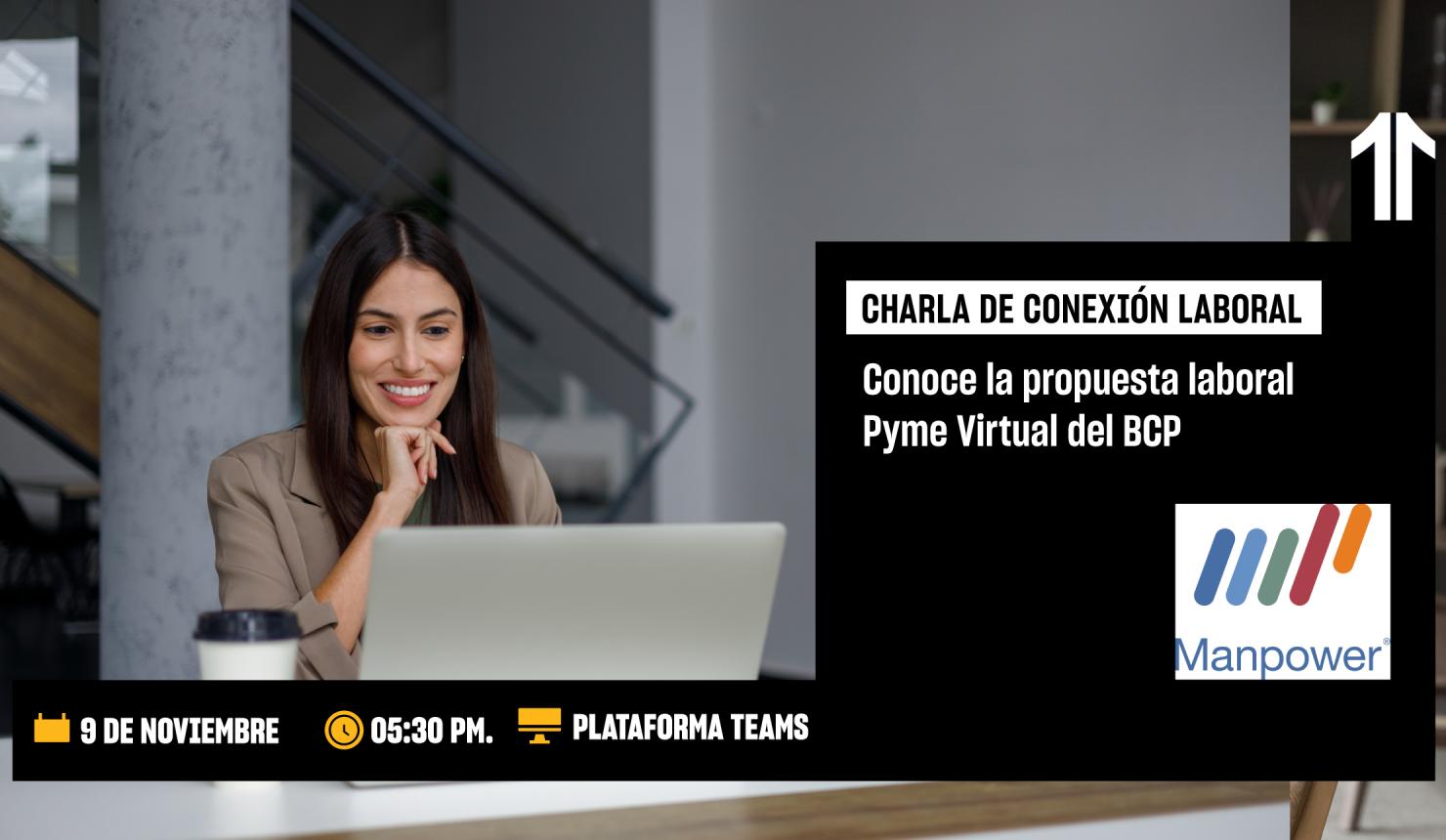 Conoce la propuesta laboral Pyme Virtual del BCP