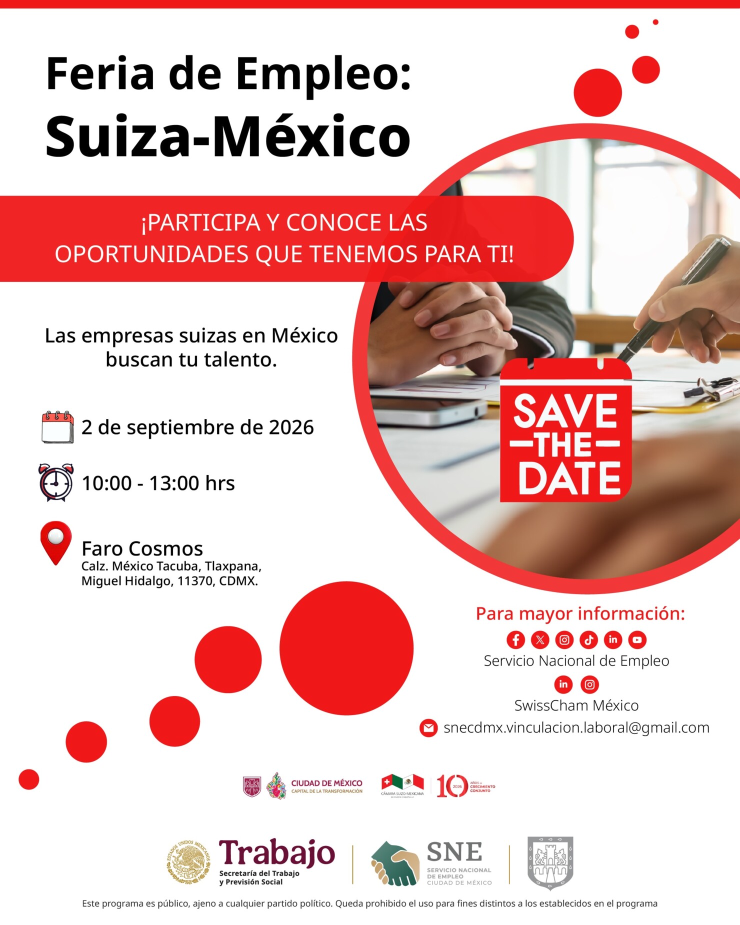 Feria de Empleo Suiza-México