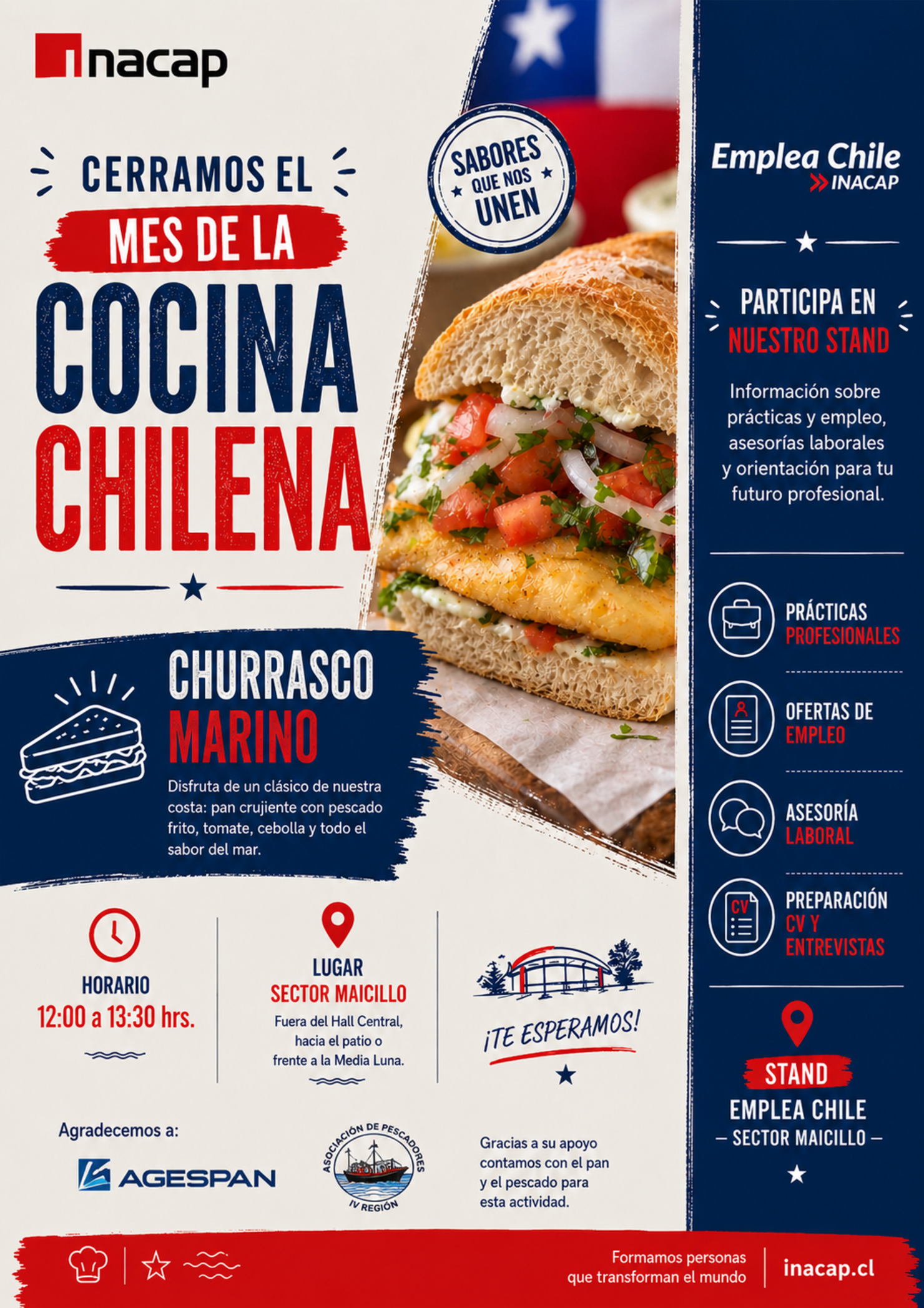 CIERRE MES COCINA CHILENA