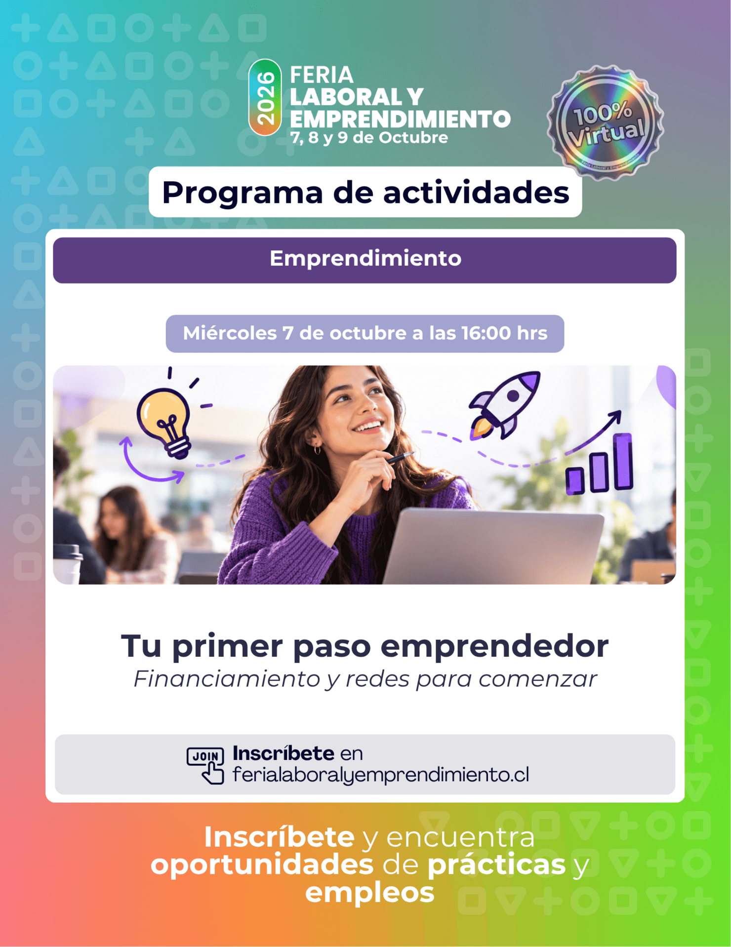 Tu primer paso emprendedor. Financiamiento y redes para comenzar