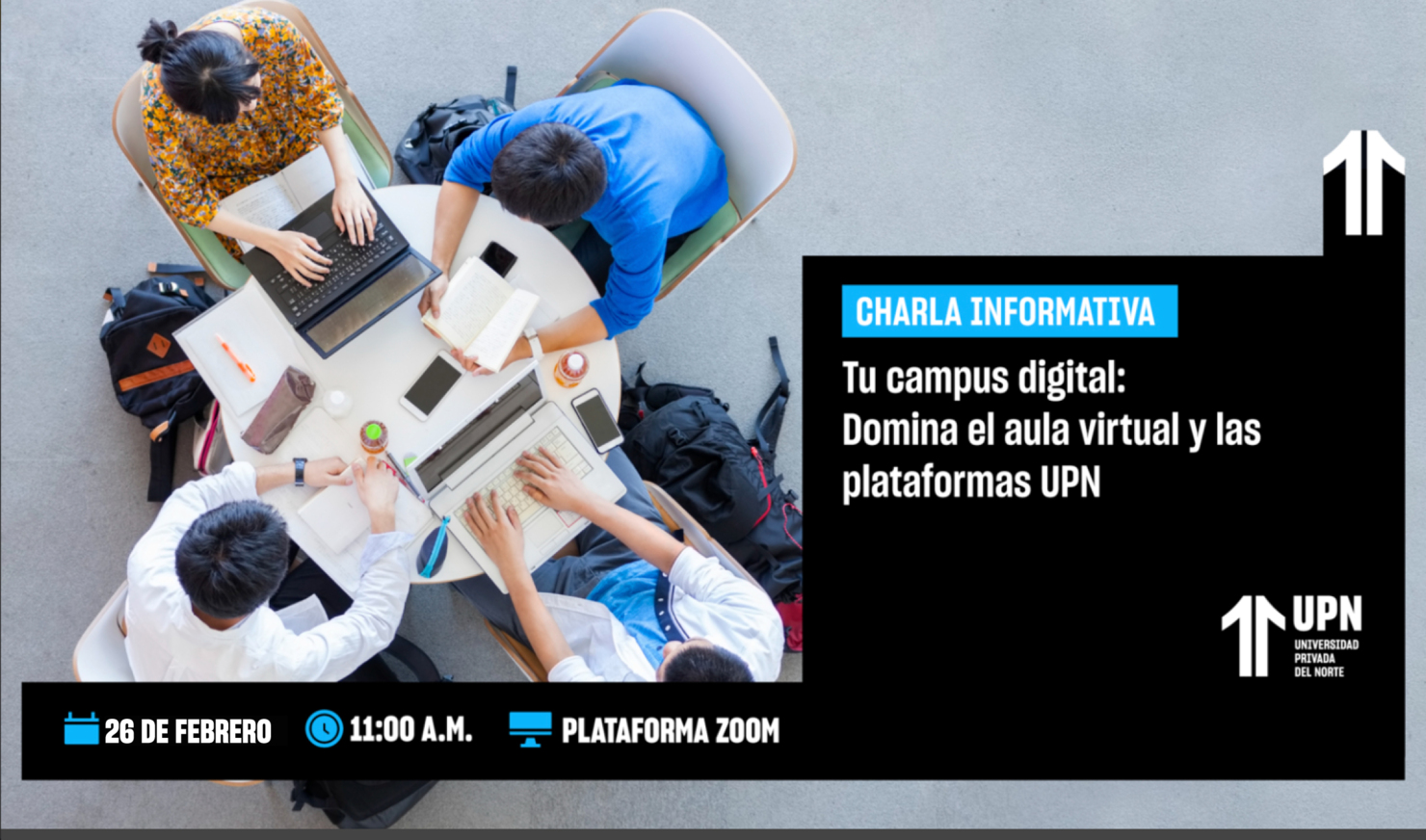 Tu campus digital: domina el aula virtual y las plataformas UPN