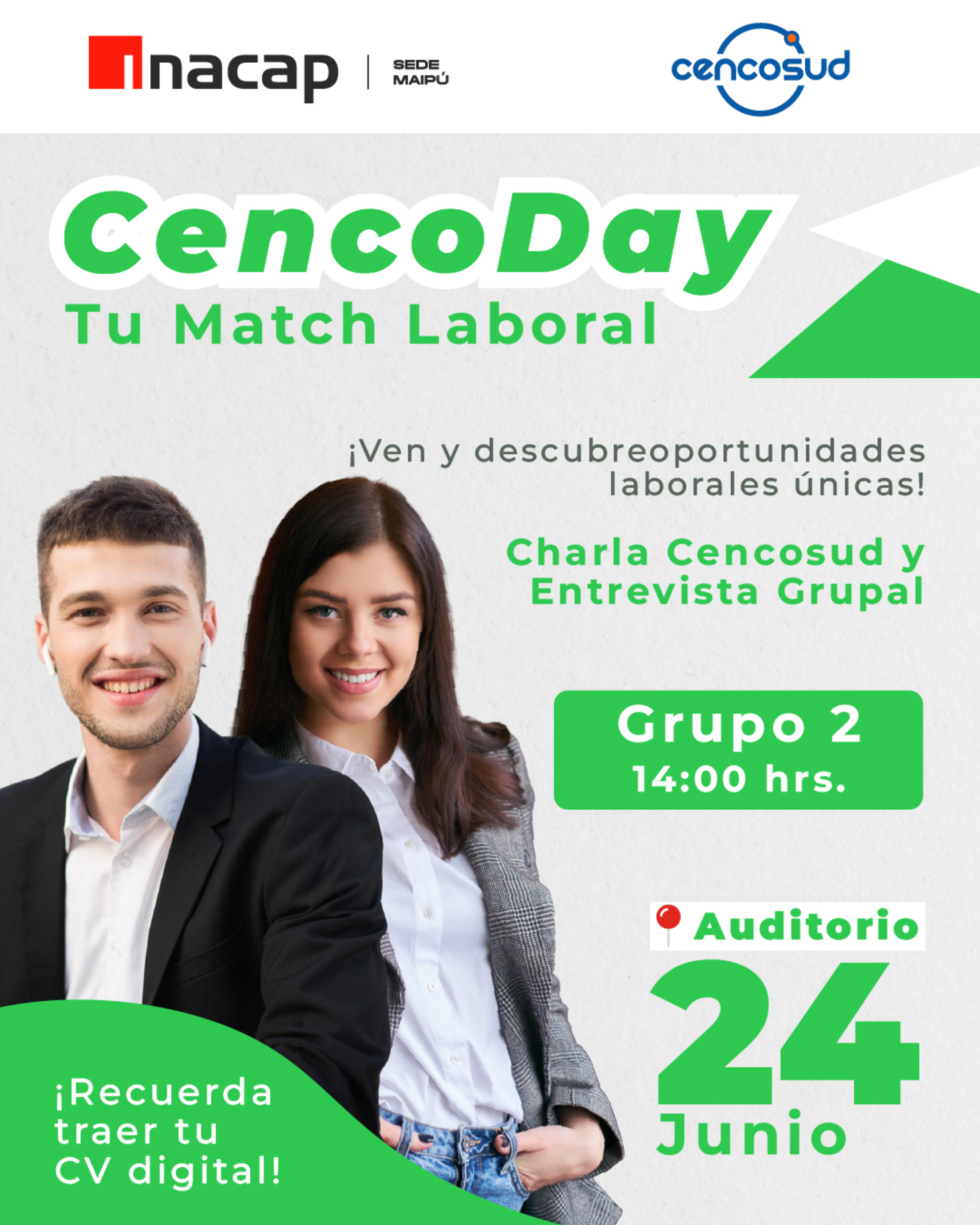 Cencoday - Tu Match Profesional Jornada Reclutamiento