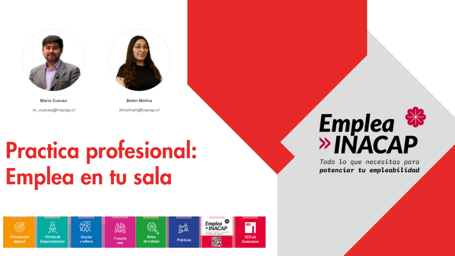 Charla de prácticas profesionales