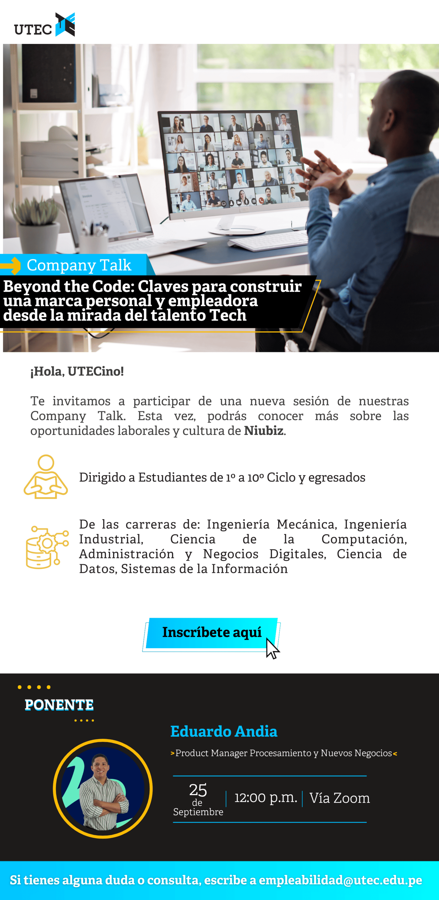 Niubiz - Claves para construir una marca personal y empleadora desde la mirada del talento Tech