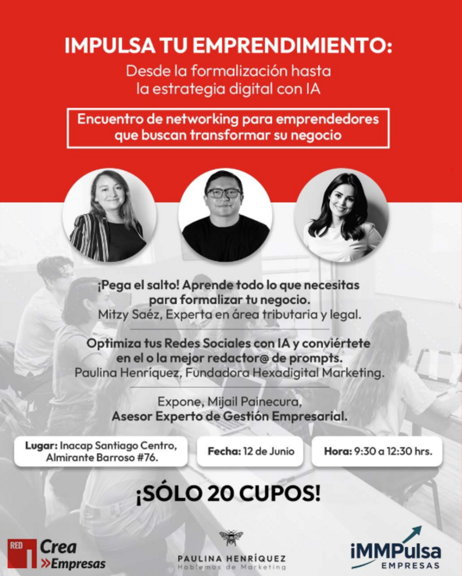 Impulsa tu Emprendimiento: Desde la formalización hasta la estrategia digital con IA.