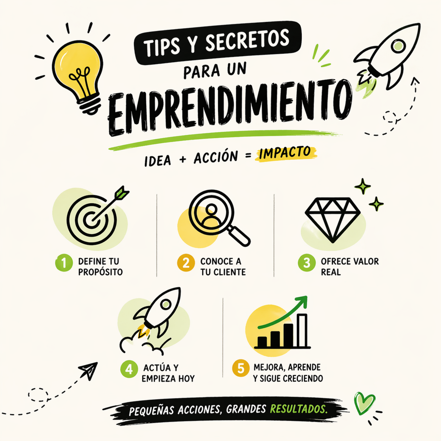 Tips y Secretos para un Emprendimiento