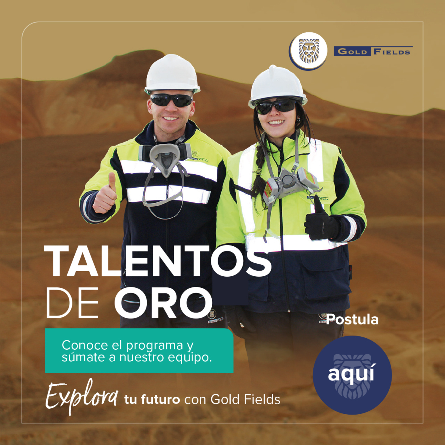 Convocatoria Talentos de Oro de Minera Gold Fields