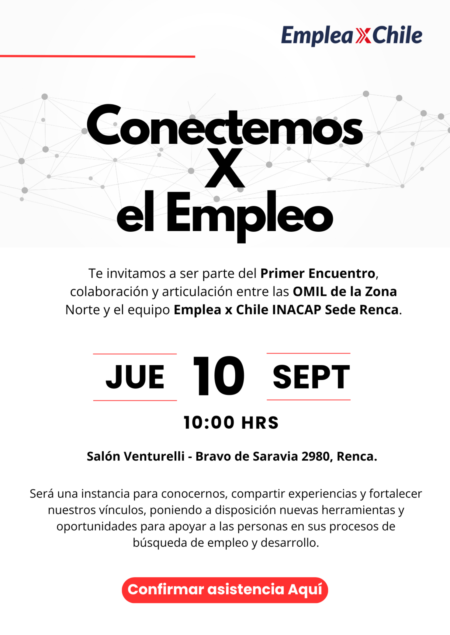 Primer Encuentro Zona Norte de OMIL y Emplea x Chile INACAP