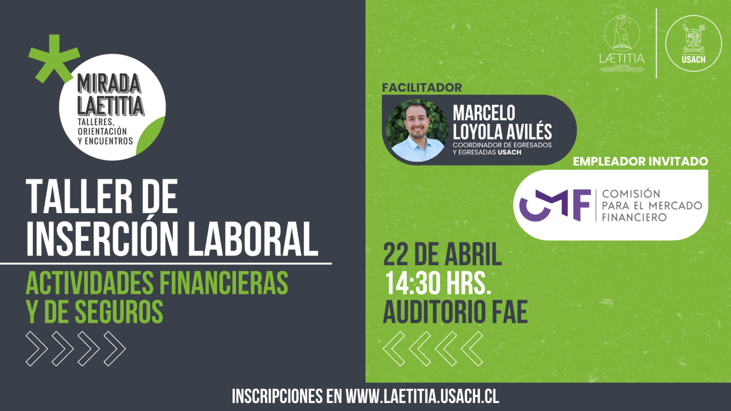Taller de Inserción Laboral: Actividades Financieras y de Seguros