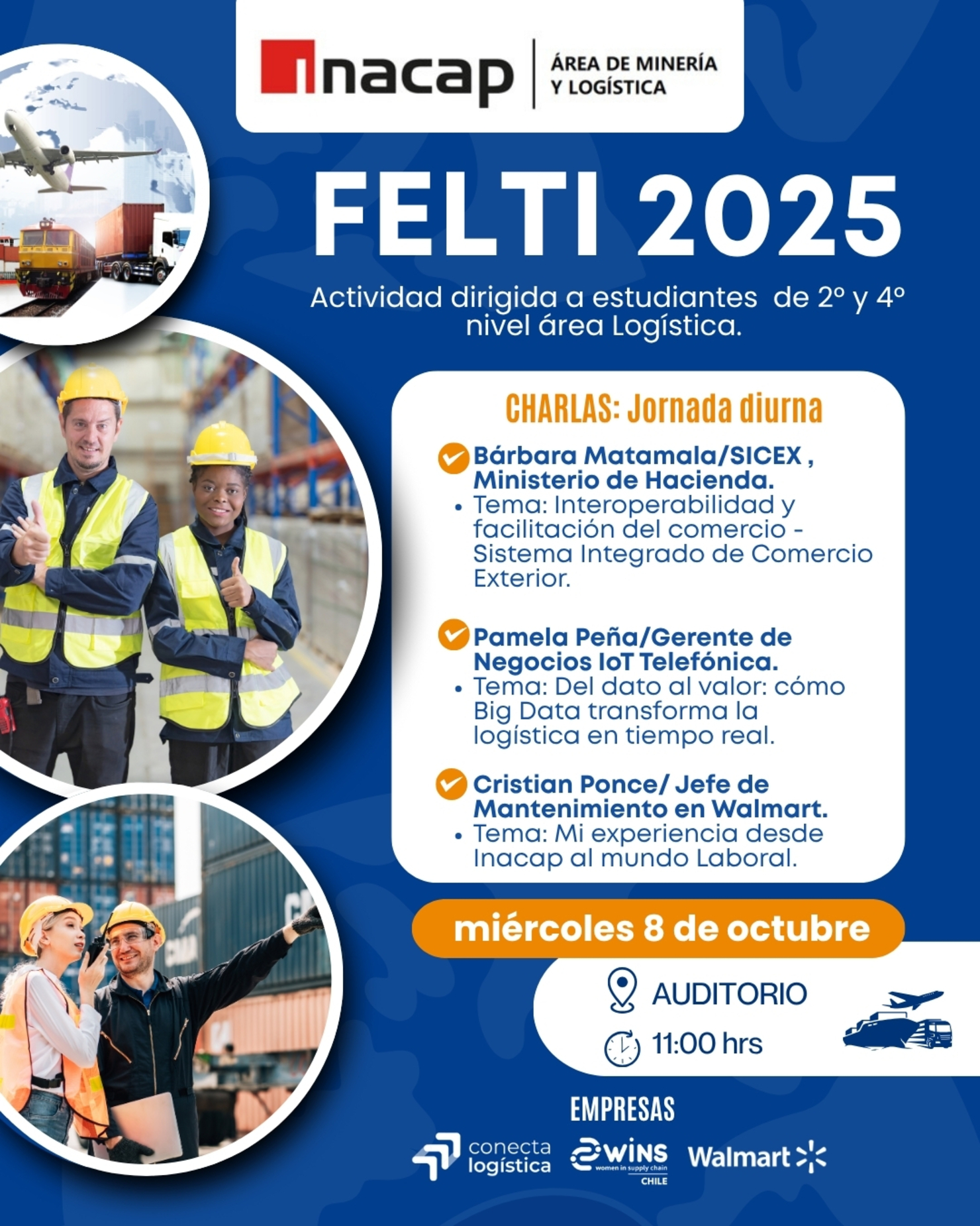 "Conectando Huellas" Pasado y presente de la logística.