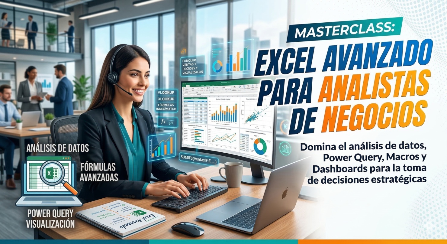 Masterclass: Excel Avanzado para Analistas de Negocios
