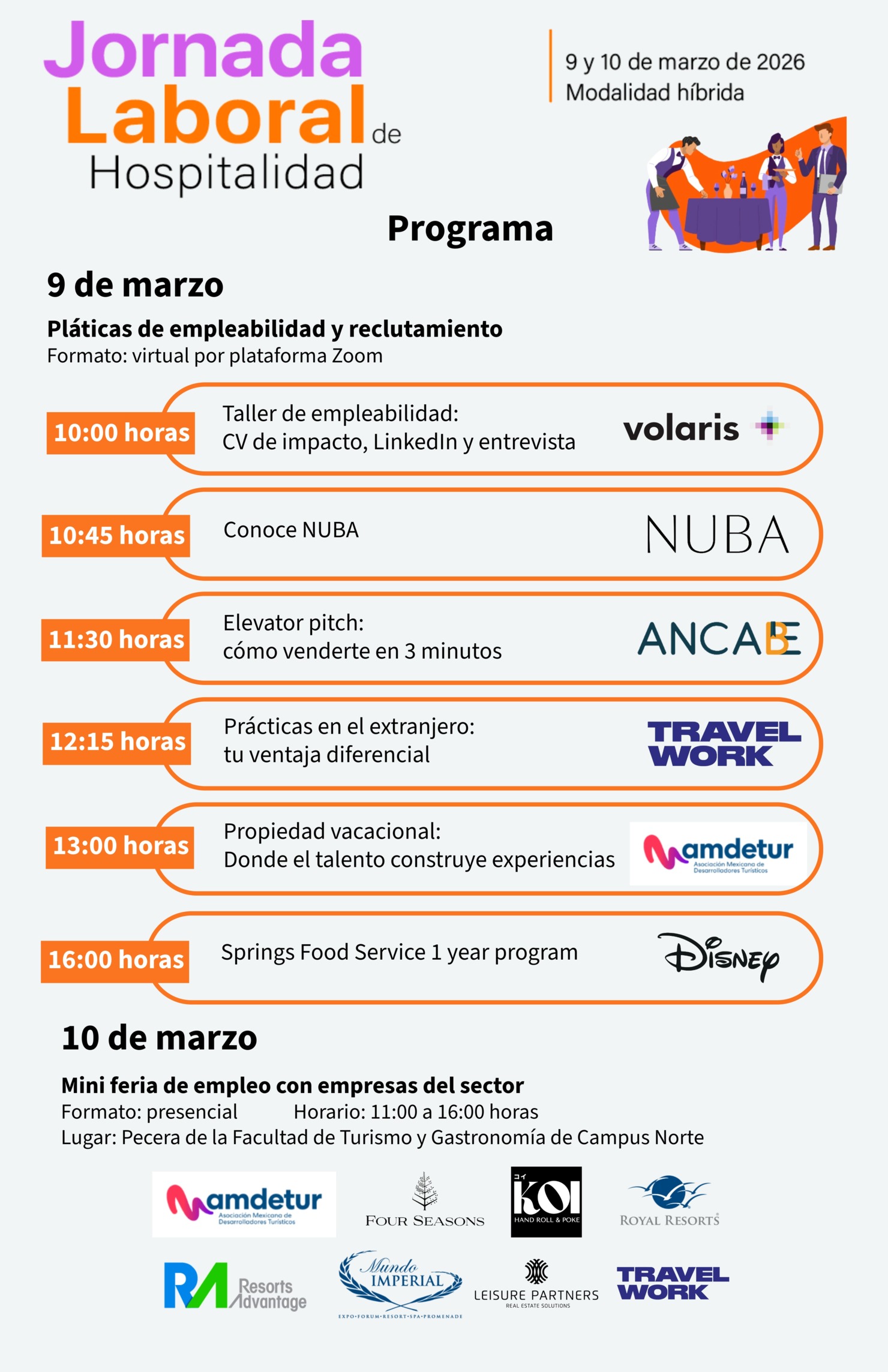 Jornada Laboral de Hospitalidad