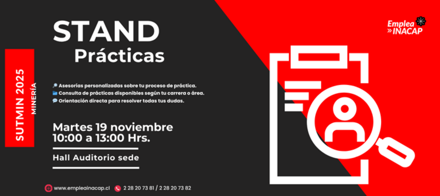 Stand Prácticas SUTMIN 2025