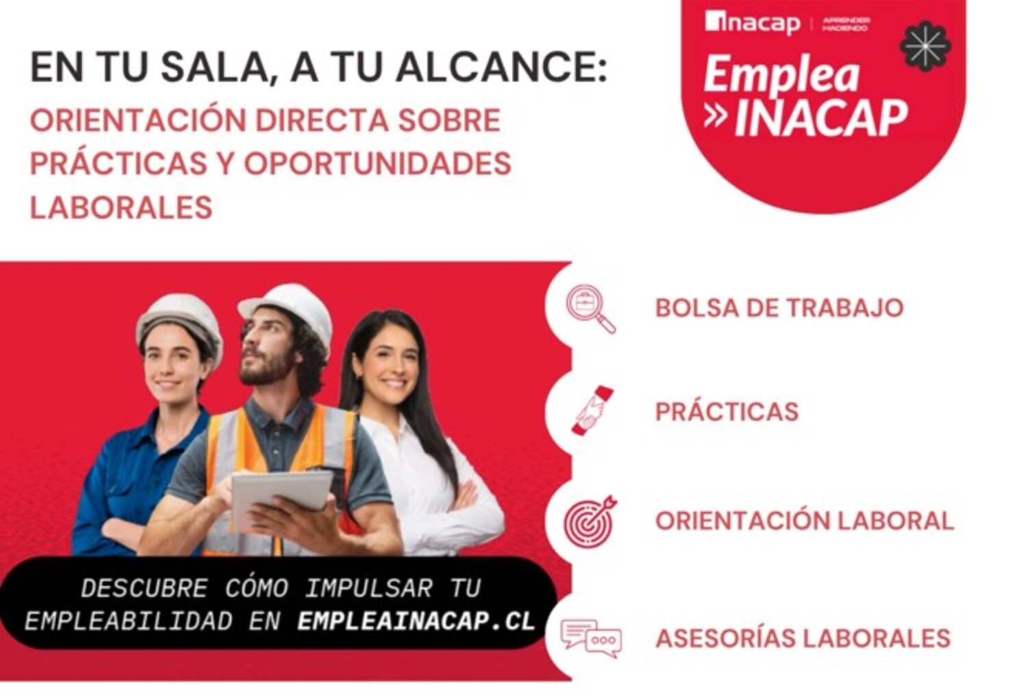 En tu sala, a tu alcance