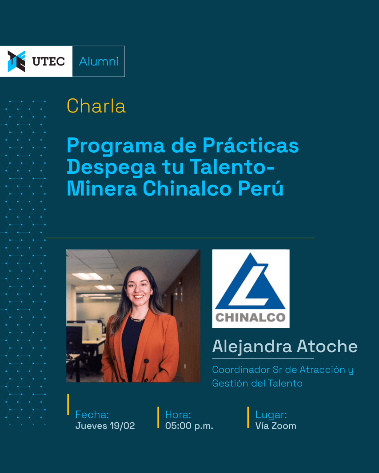 Programa de Prácticas Despega tu Talento- Minera Chinalco Perú