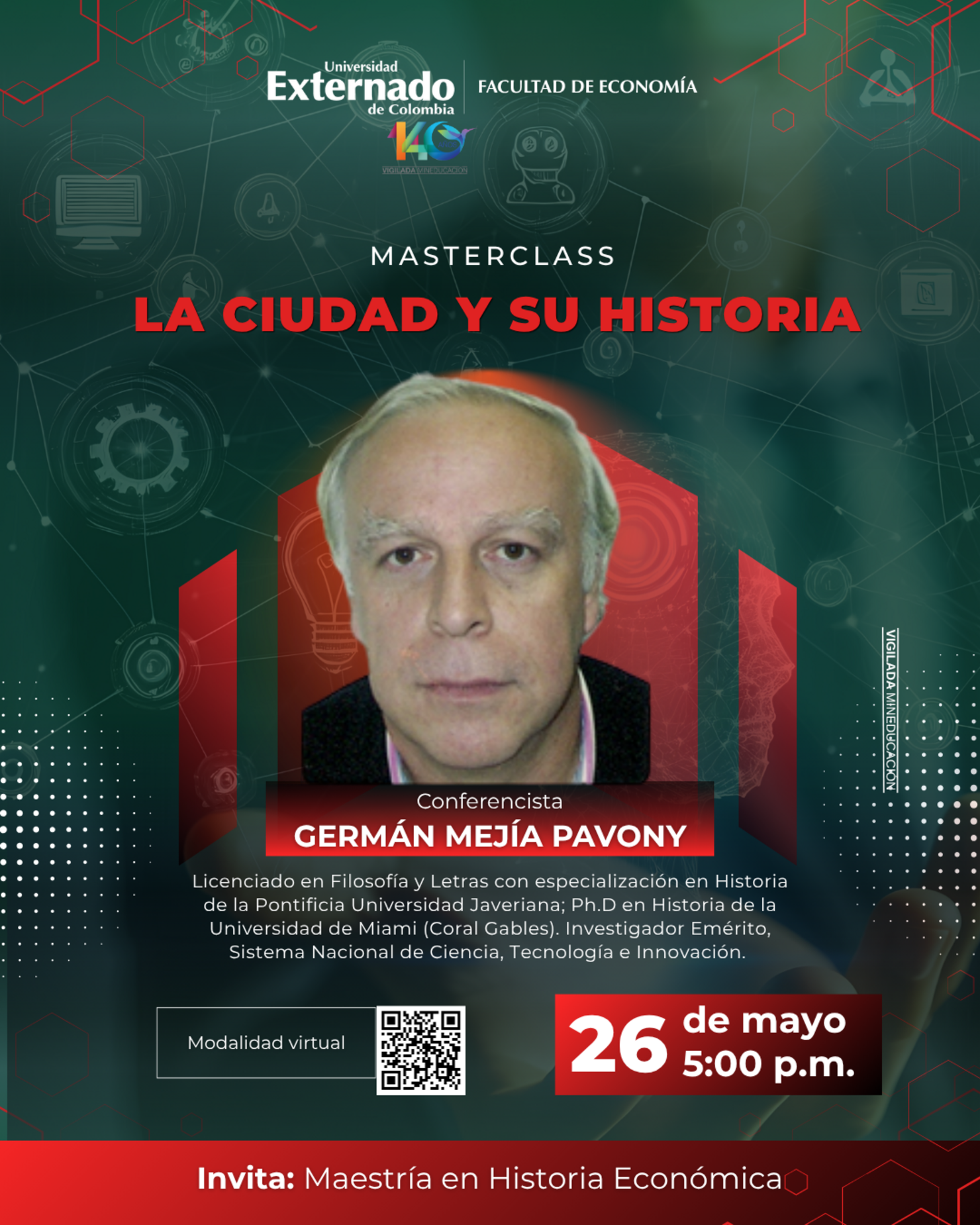Masterclass: La ciudad y su historia