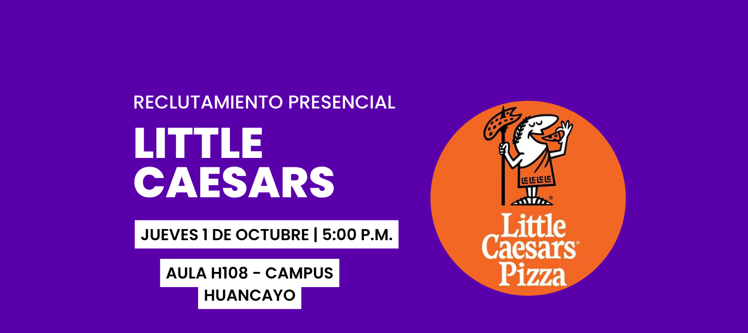 🍕 ¡RECLUTAMIENTO PRESENCIAL – LITTLE CAESARS! 🍕