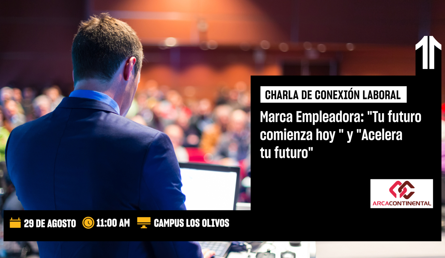 Marca Empleadora: "Tu futuro  comienza hoy " y "Acelera  tu futuro"