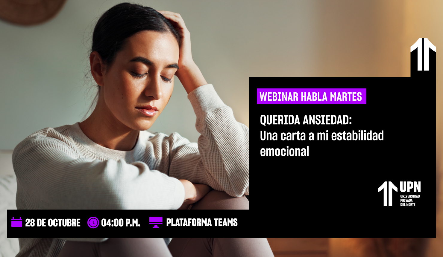 QUERIDA ANSIEDAD: Una carta a mi estabilidad emocional.