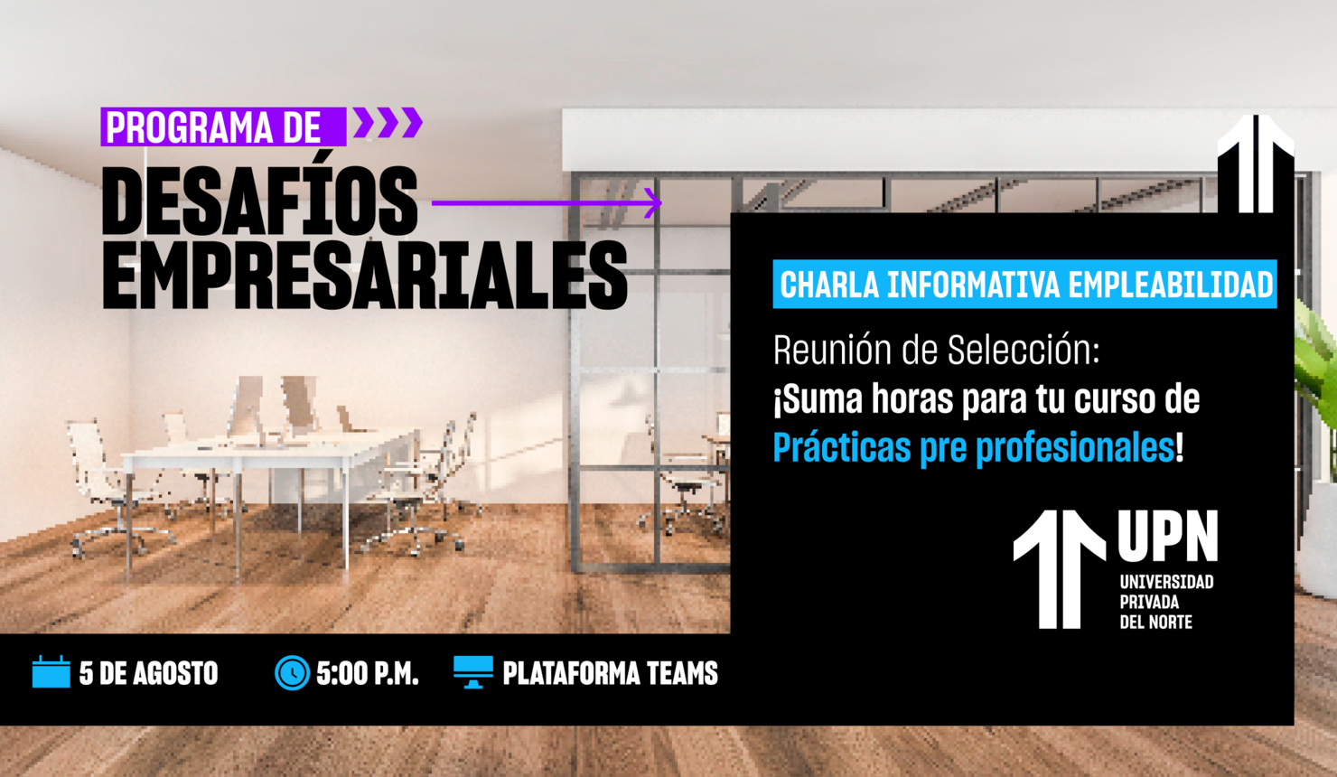 Reunión de Selección: ¡Suma horas para tu curso de Prácticas pre profesionales!