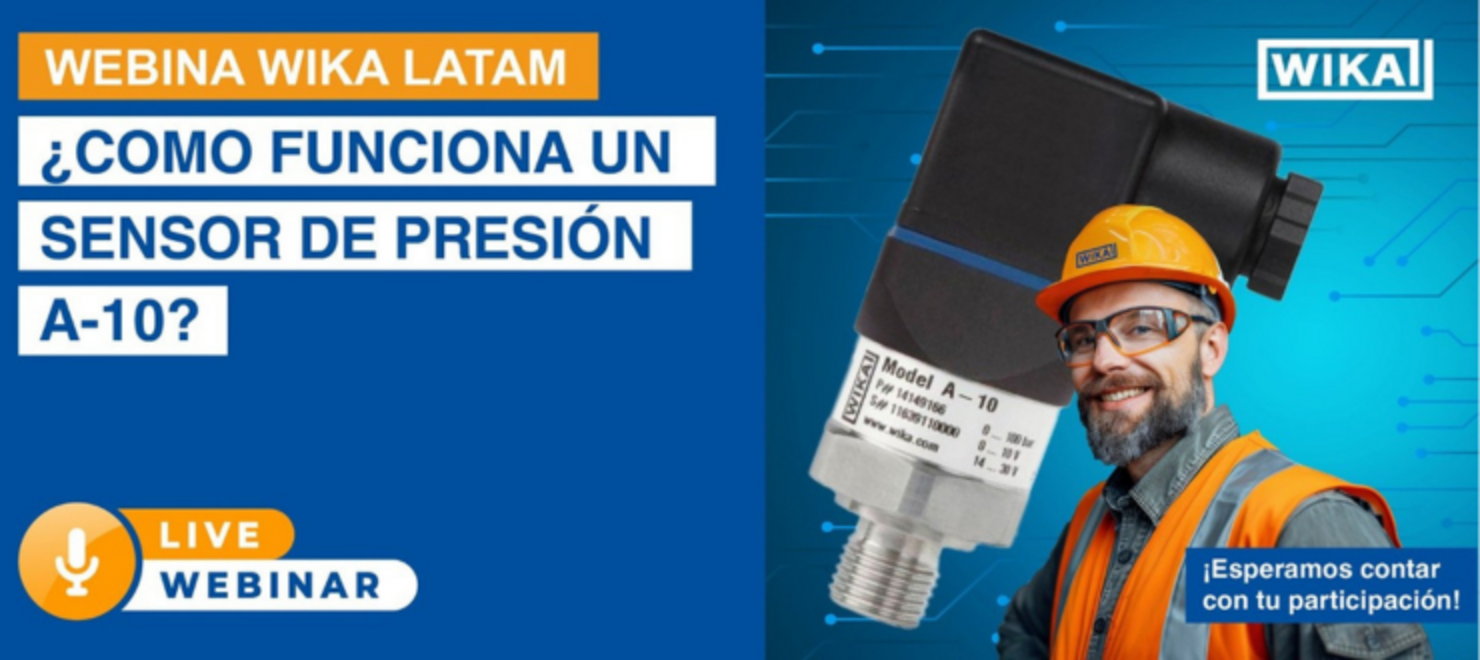 Webinar | ¿Cómo funciona un sensor de presión A-10?