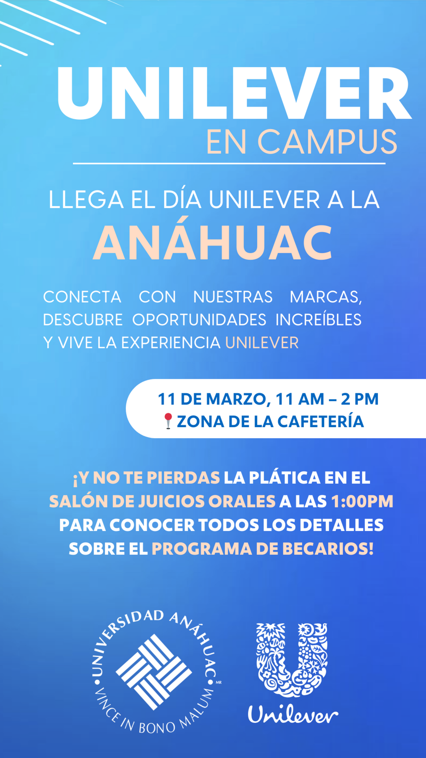 Día Unilever: stand y plática presencial