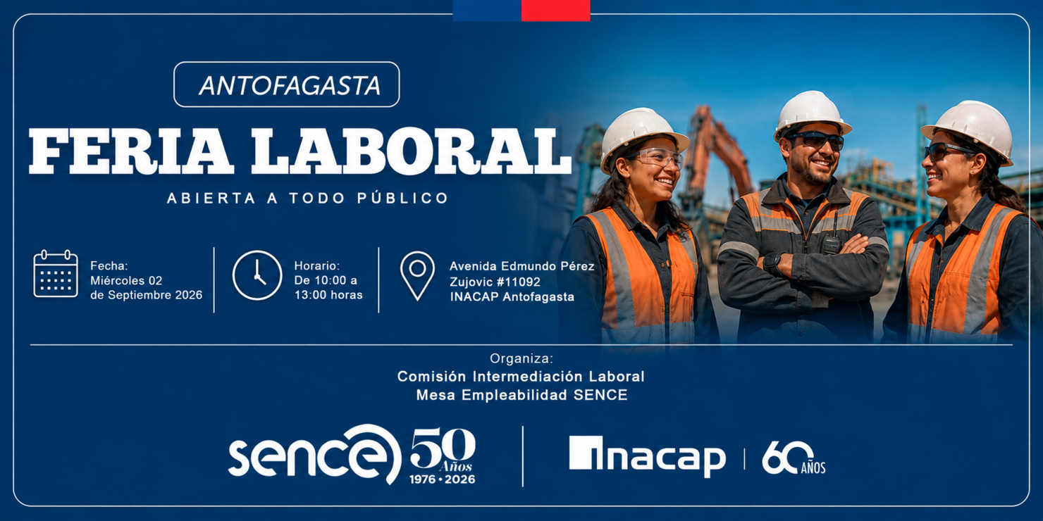 FERIA LABORAL ANTOFAGASTA 02 DE SEPTIEMBRE