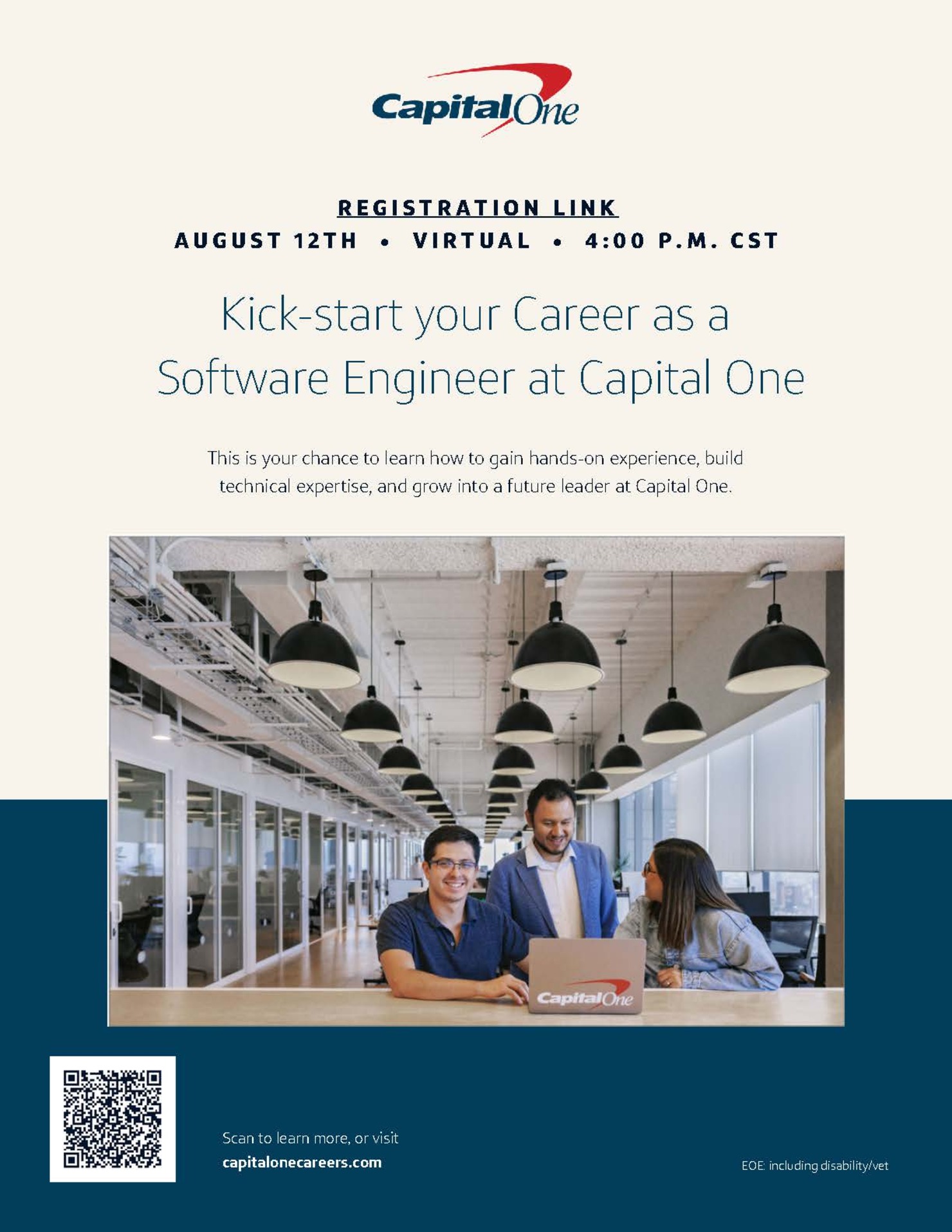 Kick- start your Career as a Software Engineer at Capital One