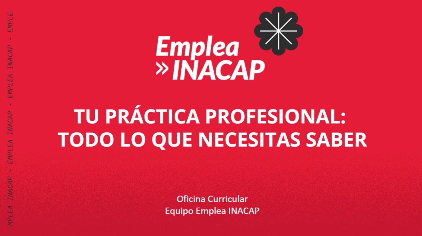 Charla Portal EMPLEA y Prácticas Profesionales