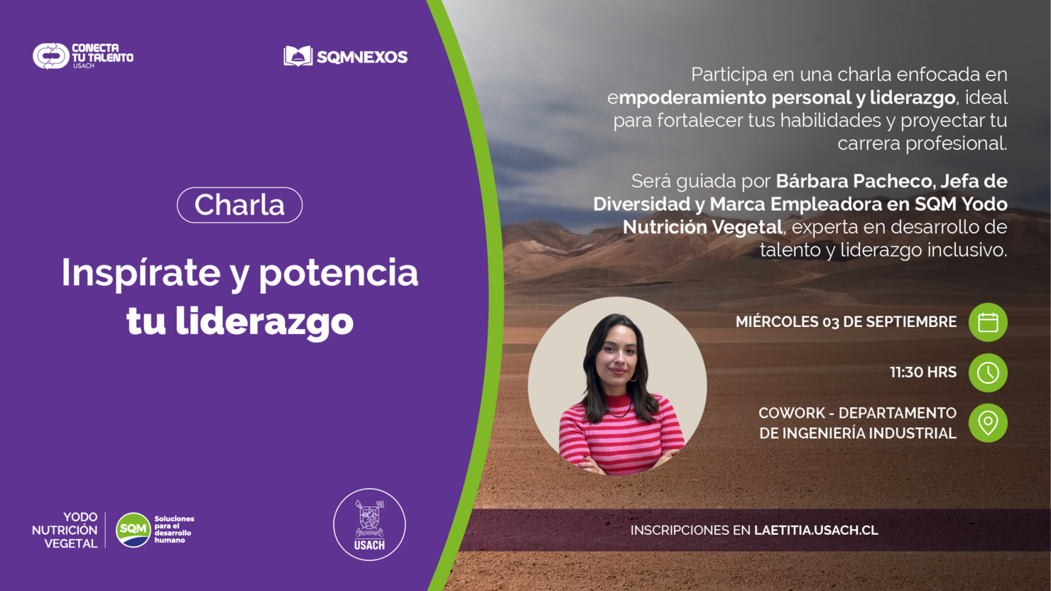 SQMNEXOS: Inspírate y potencia tu liderazgo