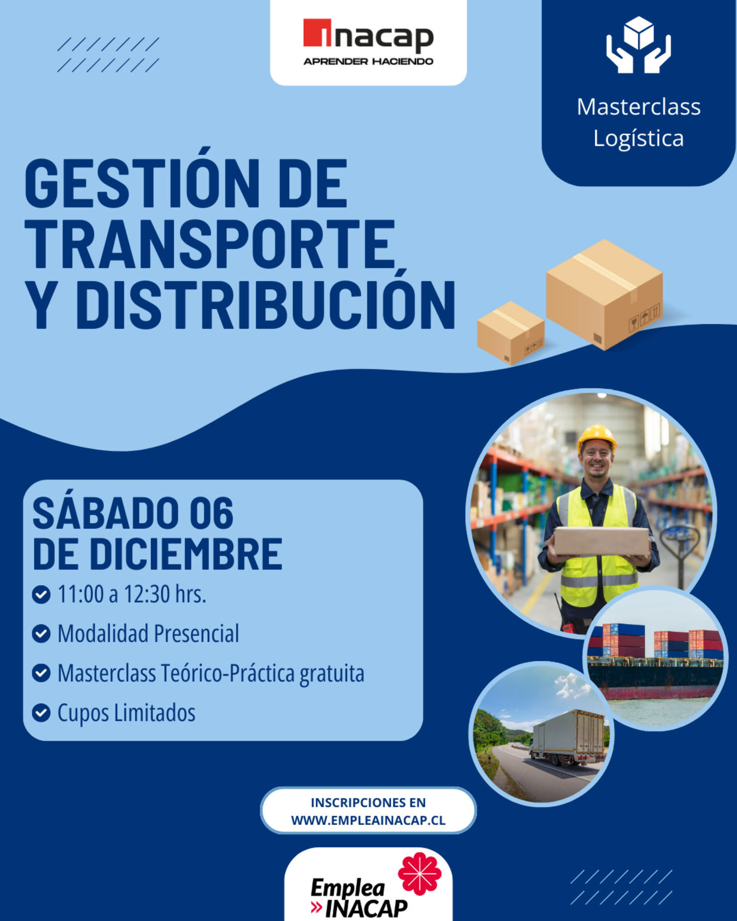 Masterclass Logística: Gestión de Transporte y Distribución