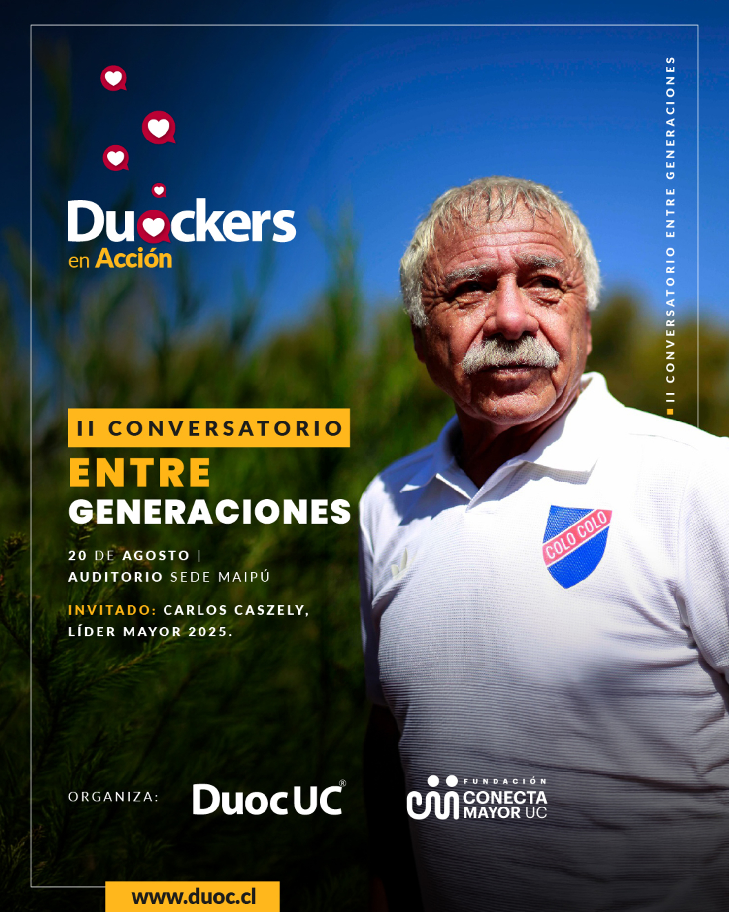 Conversatorio Entre Generaciones: espacio para el encuentro II Sede Maipú